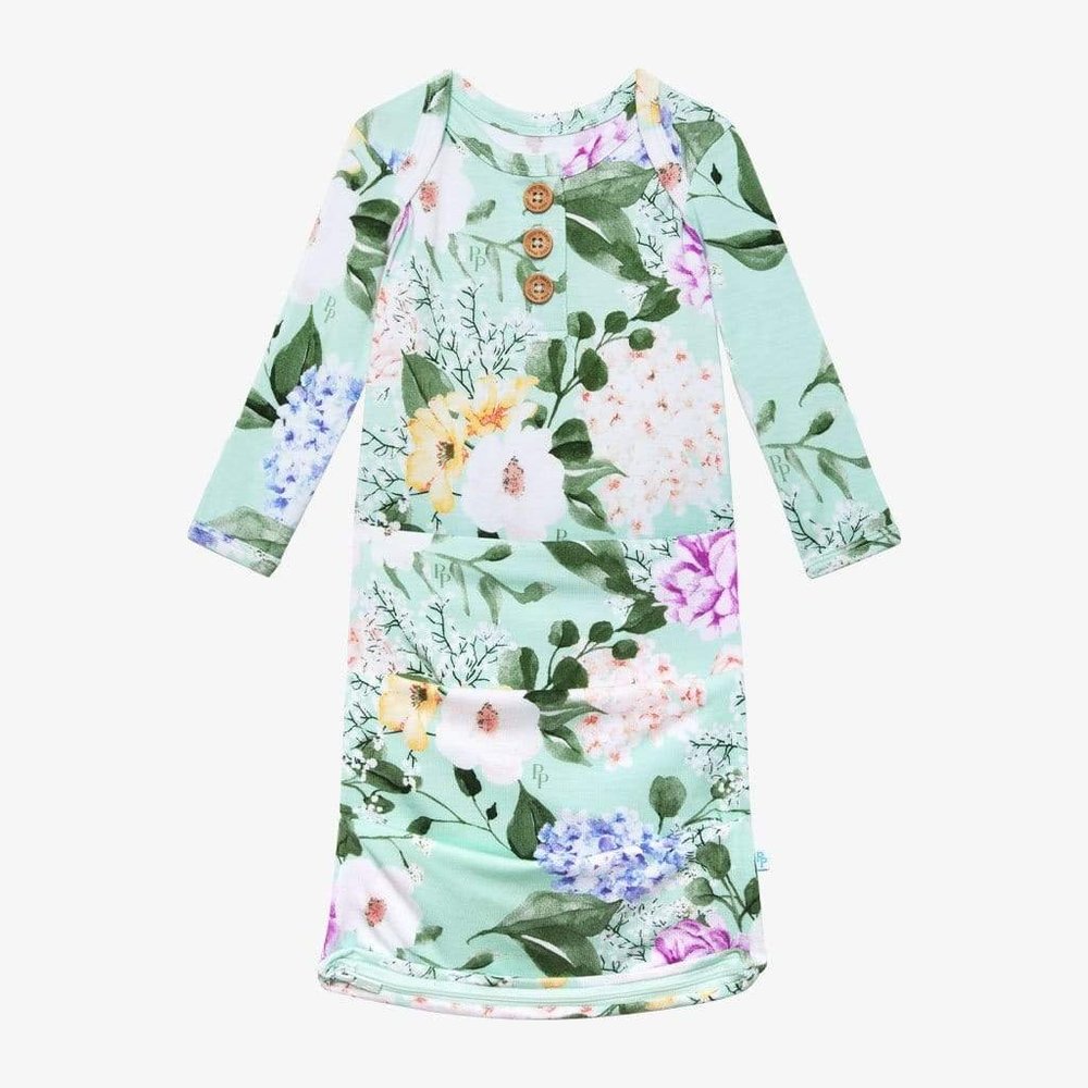 Posh Peanut Erin Button Zippered Gown